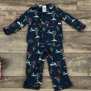Wondershop Kids Hot Air Balloon Pajama Set - Navy
